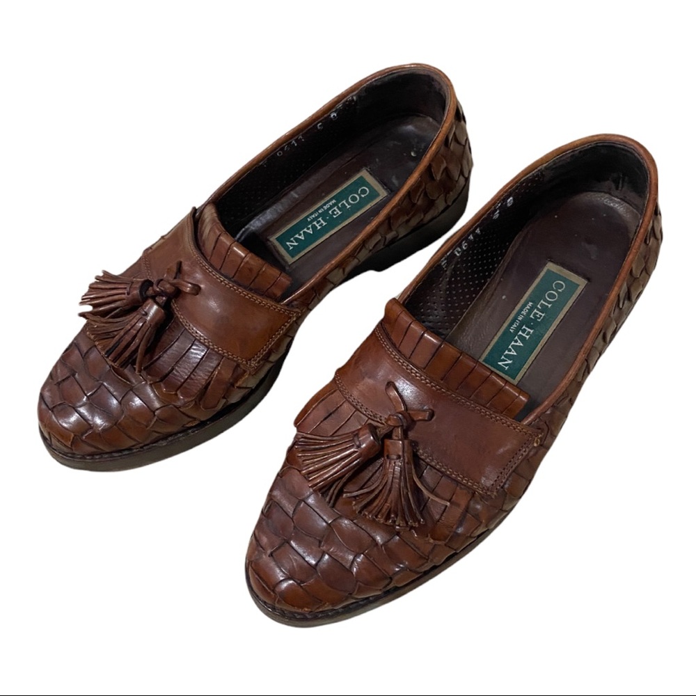 Cole Haan Italian Vintage leather loafers size 5
